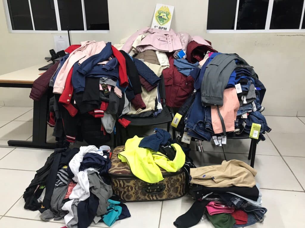Quadrilha que furtava roupas na região é presa em PG