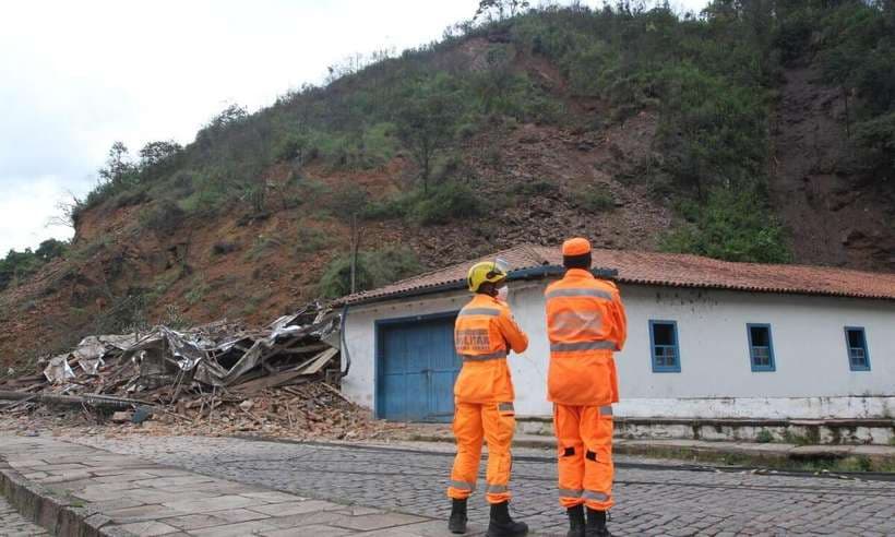Ouro Preto: MP investiga causas do deslizamento no Morro da Forca