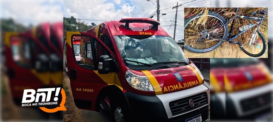 Ciclista morre após ser atropelado na Monteiro Lobato