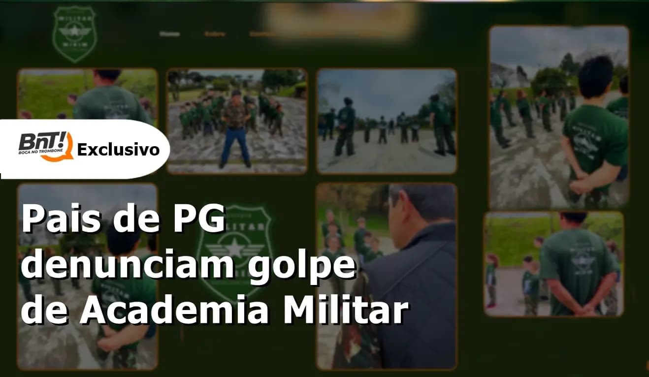 Pais de Ponta Grossa denunciam golpe de ‘Academia Militar’