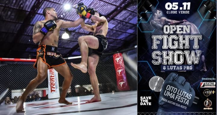 Open Fight Show promete movimentar o cenário de lutas em Ponta Grossa