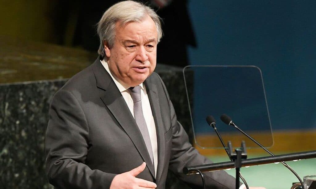 Secretário-geral da ONU condena ameaças de guerra nuclear