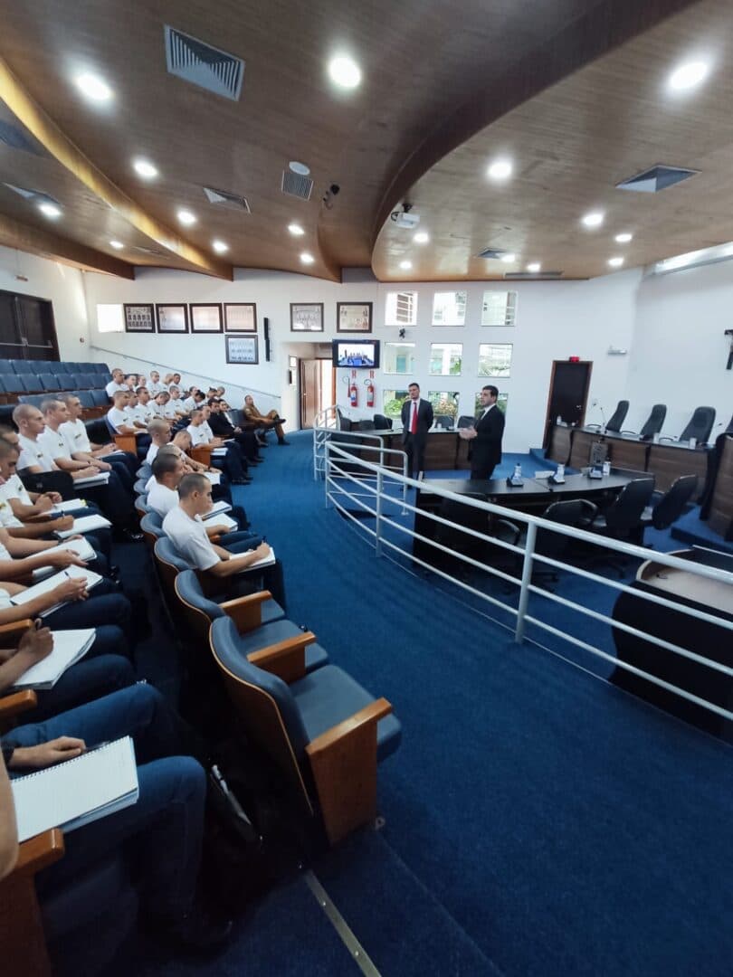 Alunos do Curso de Praças da PM participam de palestra sobre Prerrogativas dos Advogados