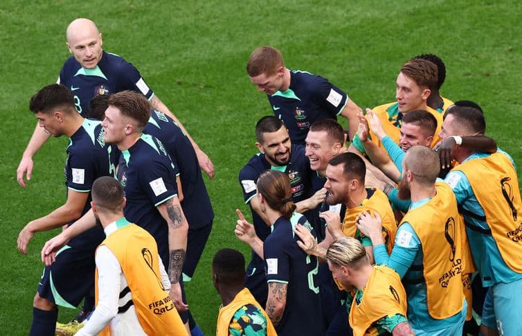 Austrália quebra jejum e vence em partida contra a Tunísia na Copa