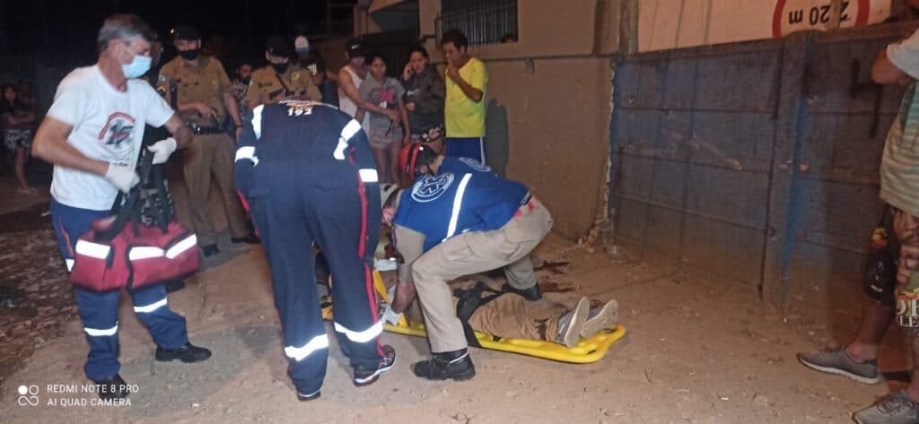Jovem é atingido por mais de 20 tiros no Condomínio Real, em PG