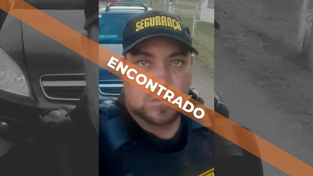 Encontrado agente de segurança desaparecido em PG