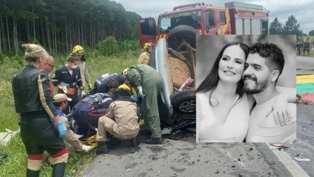 Bebê e casal são as vítimas fatais de acidente grave em Palmeira