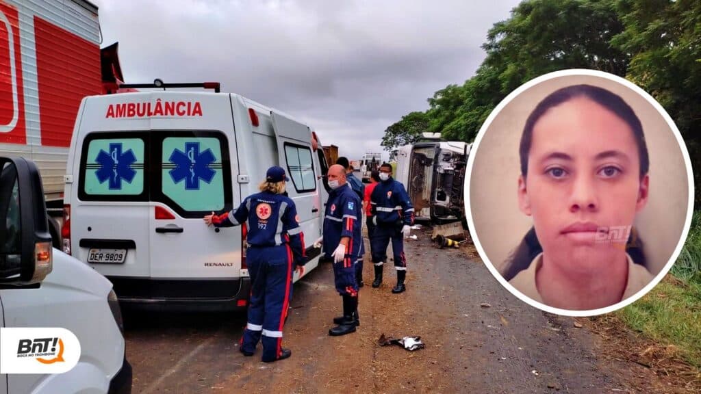Identificada mulher morta em acidente com caminhão em PG