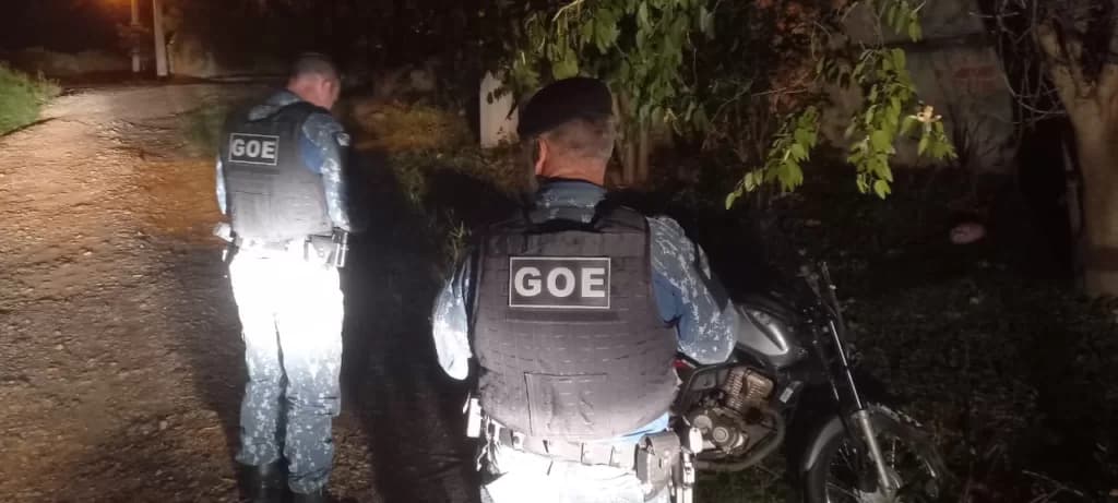 Moto abandonada é encontrada em bairro de PG
