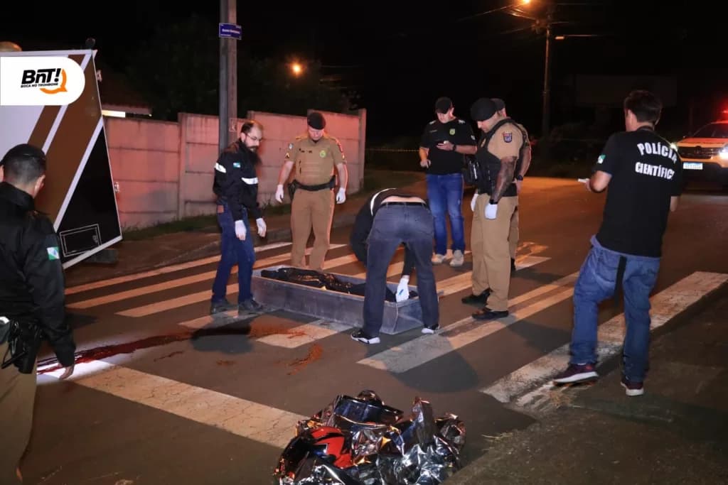 Duas pessoas são executadas a tiros em Ponta Grossa