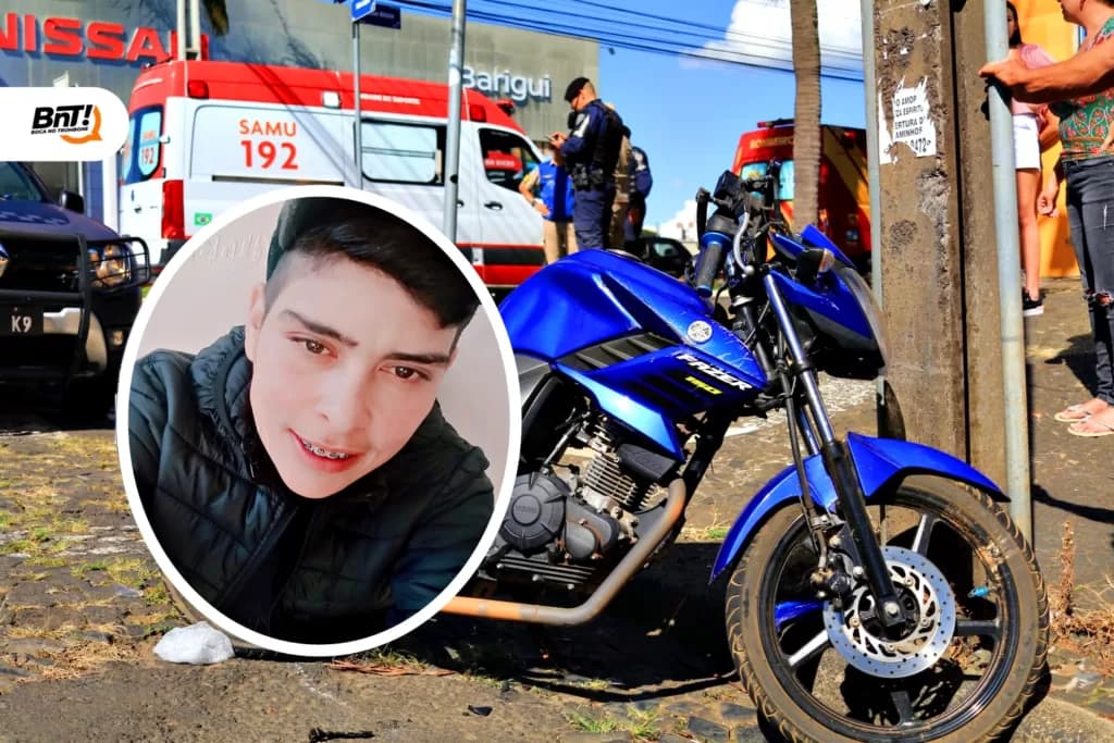 Familiares de motociclista envolvida em grave acidente pedem orações