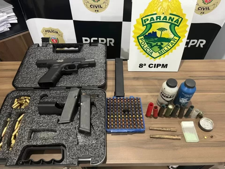 Operação “fardo de ouro” prende quadrilha acusada de cometer roubo com reféns na cidade de Imbituva