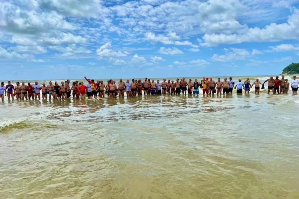 Corpo de Bombeiros promove a 23ª edição da Travessia dos Veteranos em Guaratuba