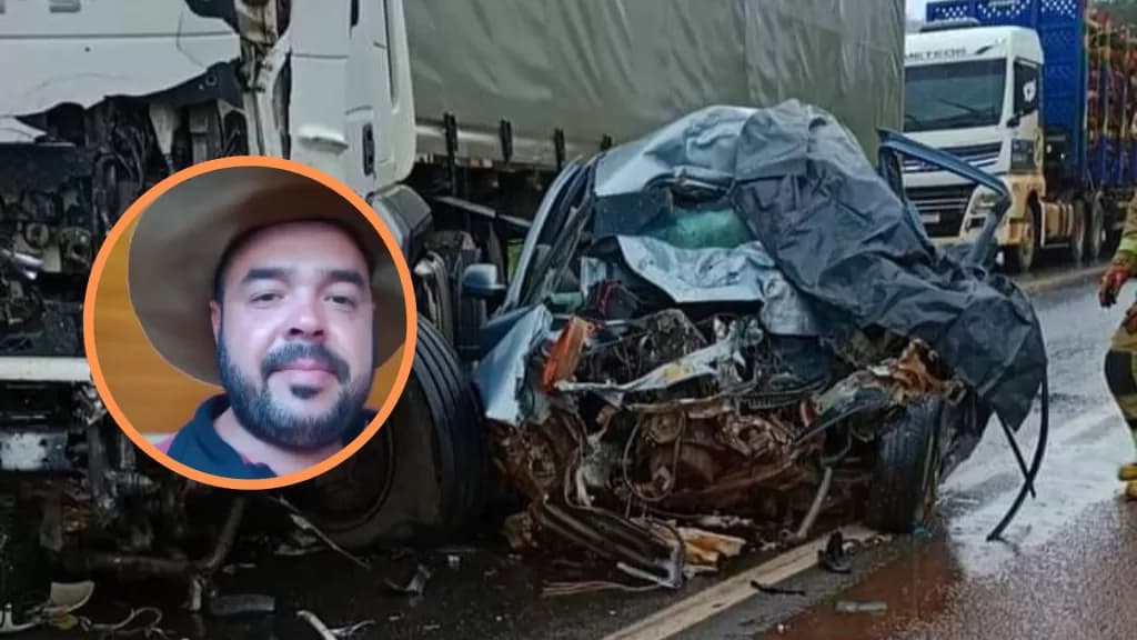 Motorista morre após colidir contra caminhão na PR-151 entre Jaguariaíva e Sengés