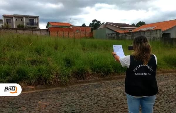 Mais de 100 proprietários são notificados por abandono de terreno em PG