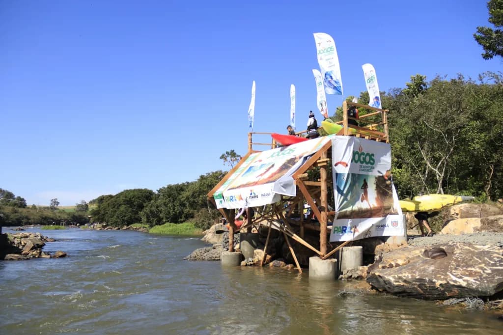 Canoagem de Tibagi participa do Campeonato Brasileiro e Seletiva Nacional de Caiaque Cross