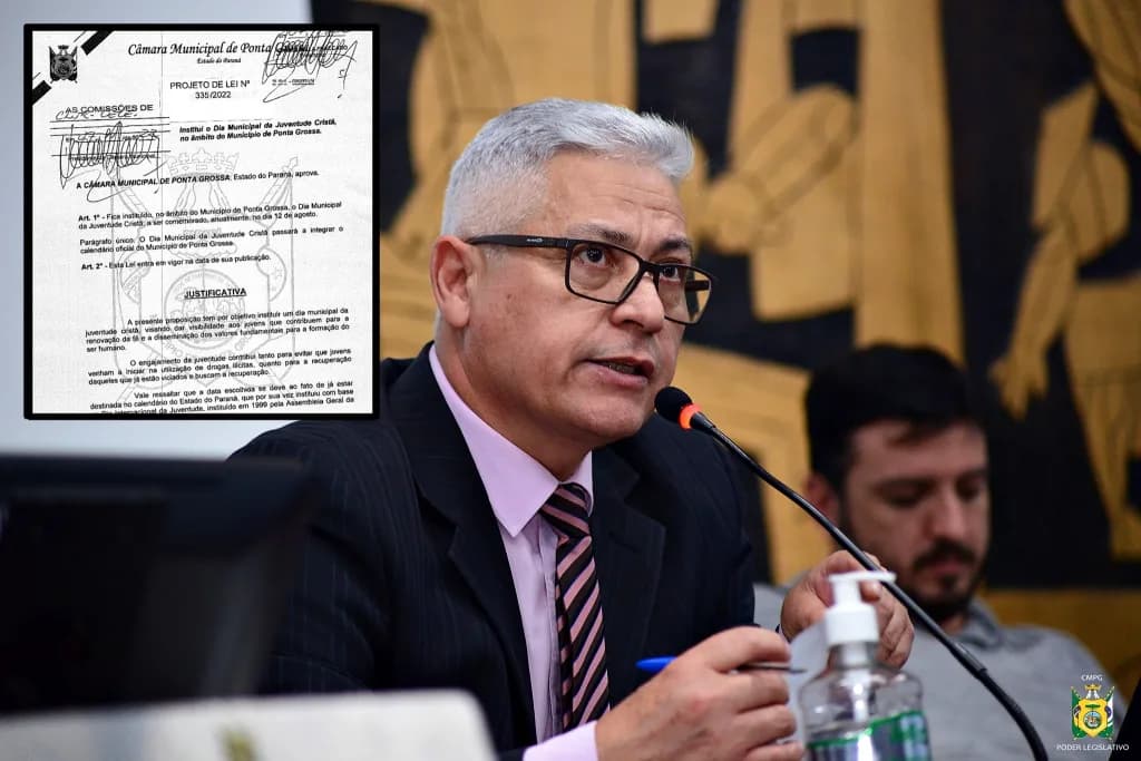 Câmara institui Dia Municipal da Juventude Cristã em Ponta Grossa