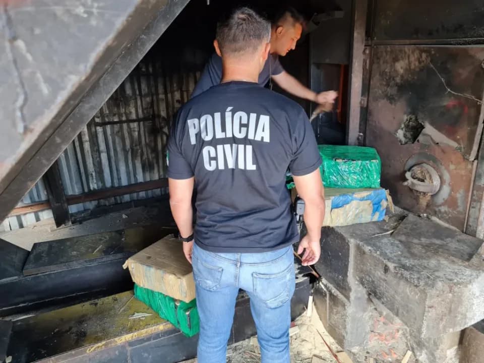 Mais de meia tonelada de drogas foram incineradas em Irati