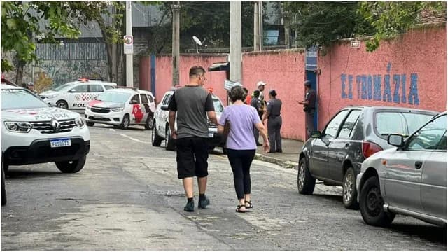 Professora morre e cinco pessoas são feridas em ataque contra escola em SP