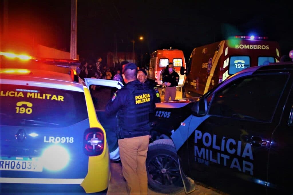 URGENTE: Homem é morto e mulher é baleada em bairro de PG