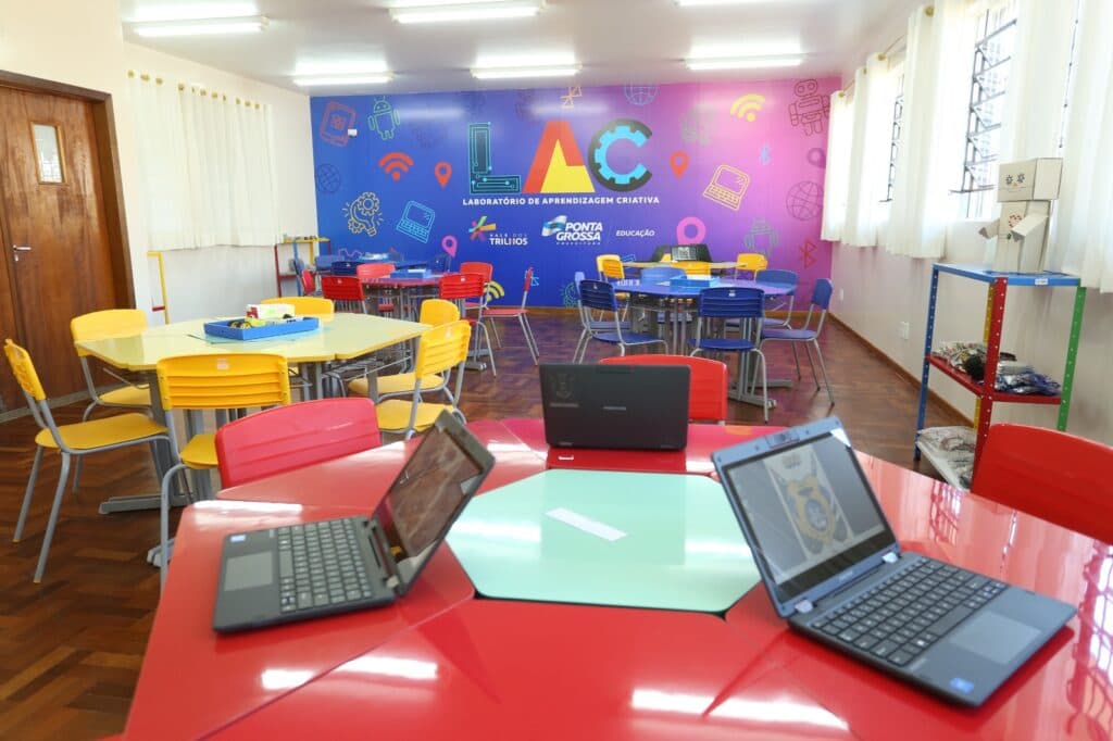 Prefeitura de PG inaugura Laboratório de Aprendizagem Criativa em escolas municipais