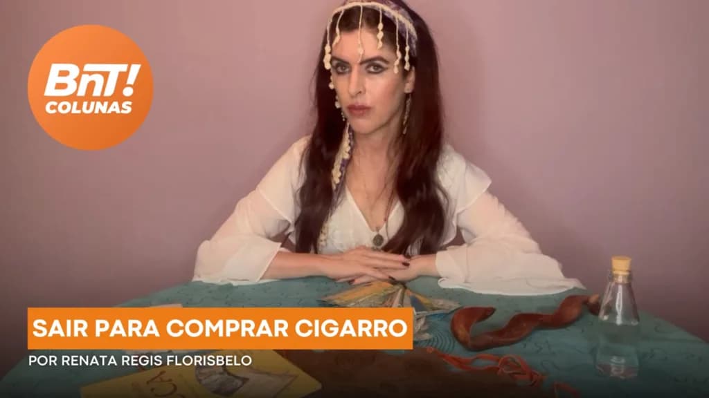 Sair para comprar cigarro, por Renata Regis Florisbelo