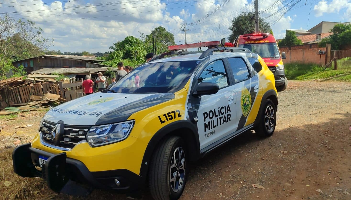 URGENTE: Homem é morto a tiros em vila de Ponta Grossa