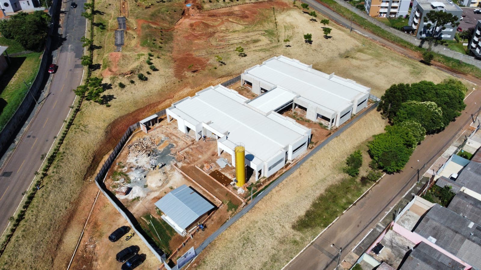 Novo CMEI em construção no Rio Verde em Ponta Grossa 3