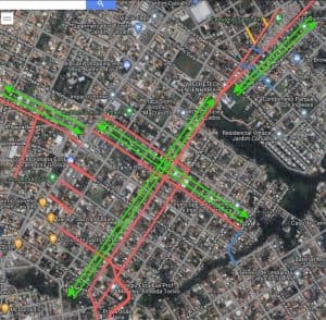 Revitalização asfalto Jd Carvalho_mapa de ruas