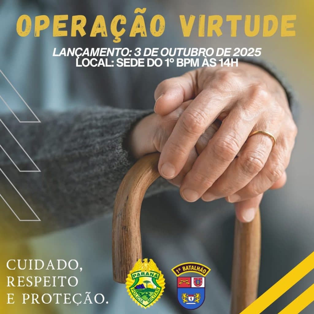 Polícia Militar lança Operação Virtude 2025 em Ponta Grossa