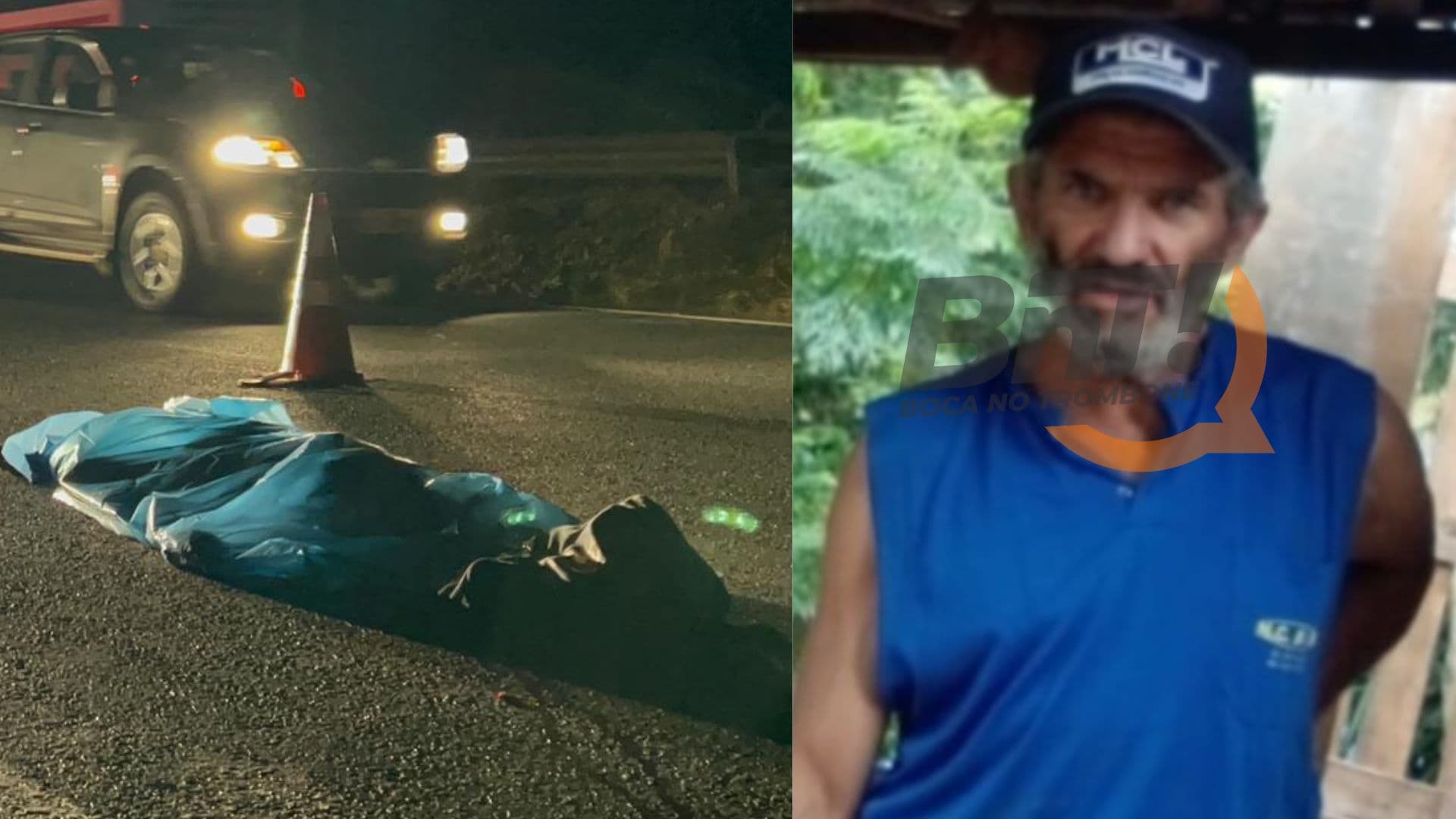 Identificado homem que morreu atropelado na BR-376 em PG