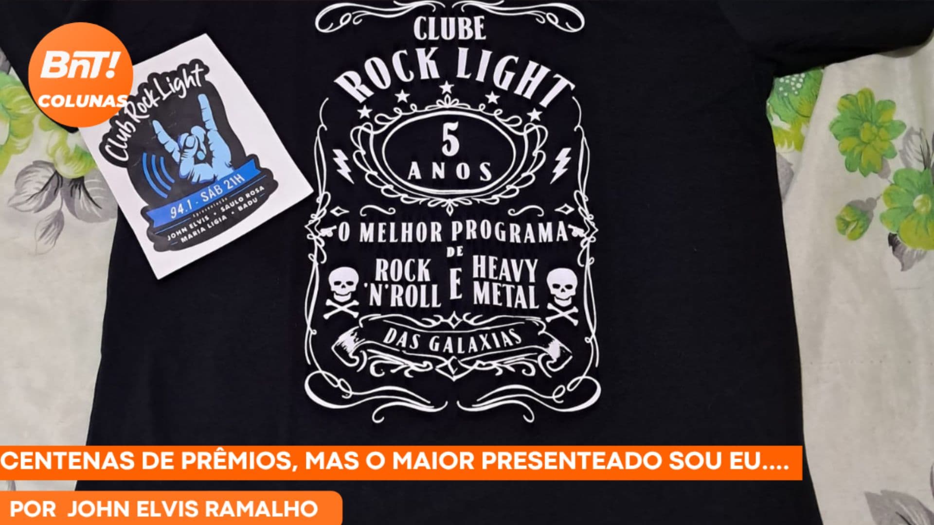 Centenas de prêmios, mas o maior presenteado sou eu....
