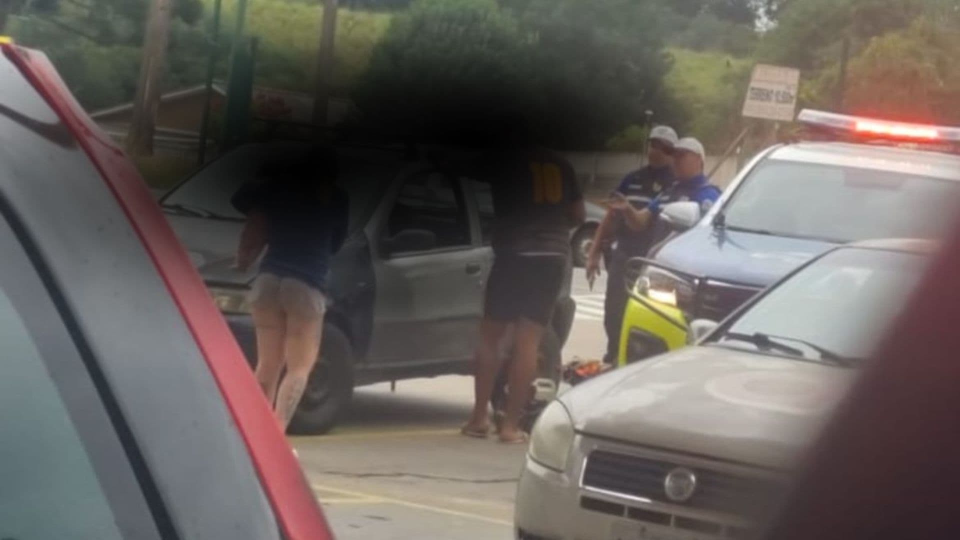 Equipe de trânsito viário realizam acompanhamento tático após motorista desobedecer ordem de parada em PG