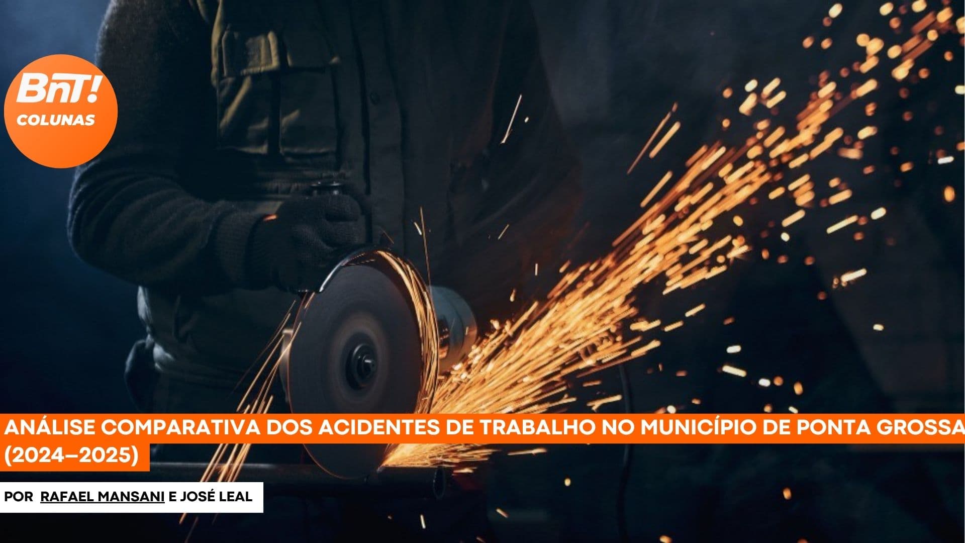 Análise Comparativa dos Acidentes de Trabalho no Município de Ponta Grossa (2024–2025)
