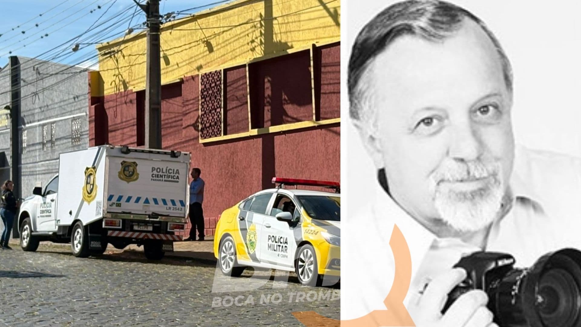 Empresário e fotógrafo Carlos de Mário morre após cair de telhado na residência em Ponta Grossa