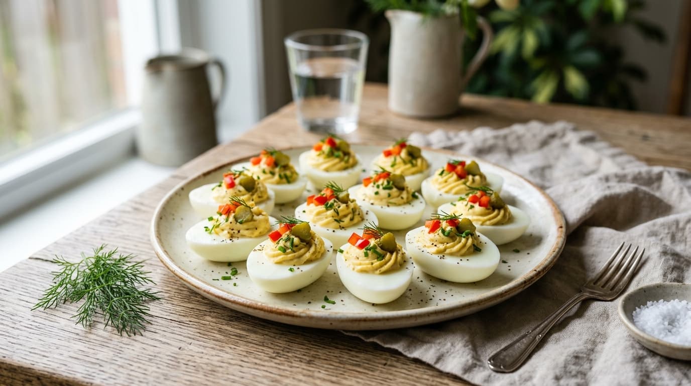 Ovos recheados sem atum: dica de avó cozinheira
