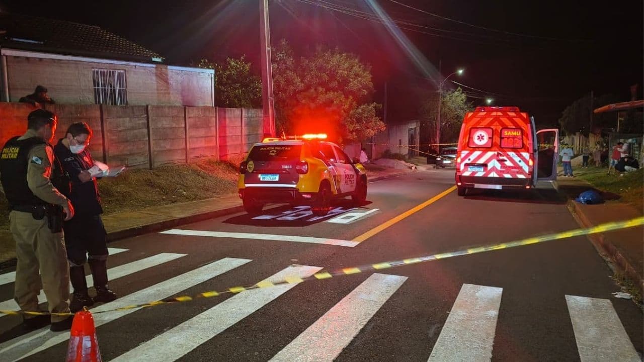 Homem é encontrado morto após mal súbito em rua do bairro Contorno, em Ponta Grossa