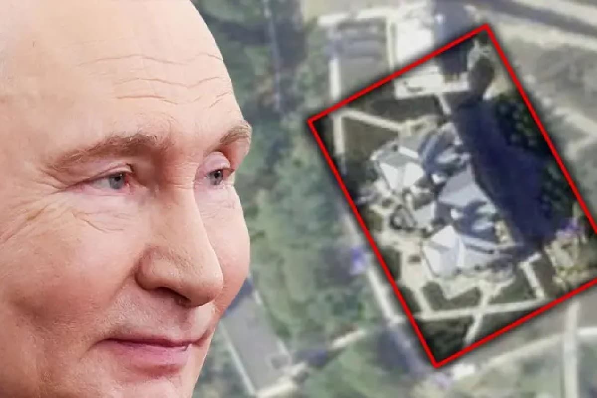 Reforma amplia residência de Putin no Mar Negro