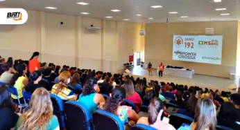 Professores de PG recebem capacitação em primeiros socorros através do Projeto SAMU Escola
