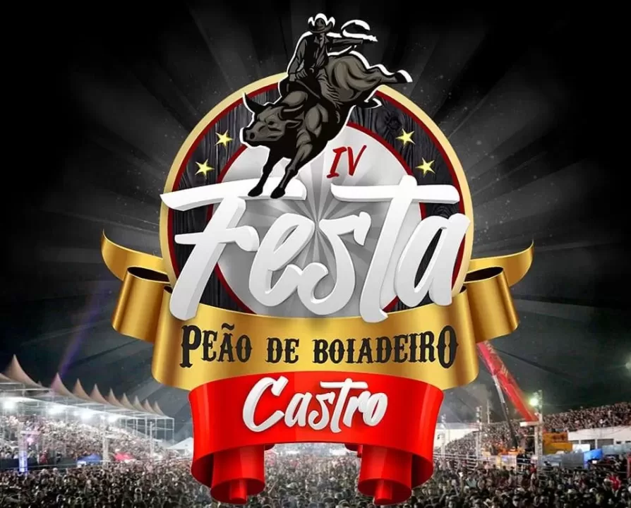 Programação de rodeio em comemoração ao aniversário de Castro é