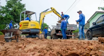 Prefeitura de Tibagi inicia pavimentação no São José