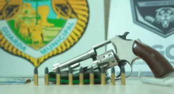 Guarda Municipal prende homem que andava armado na rua