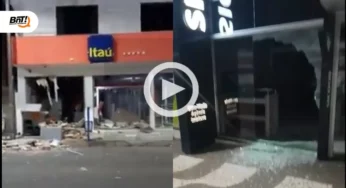 Polícia identifica proprietário de carro utilizado em explosão em bancos
