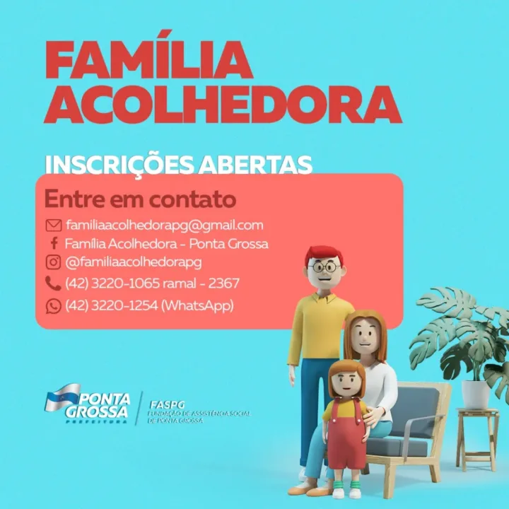 Programa Família acolhedora convida interessados para encontro de capacitação