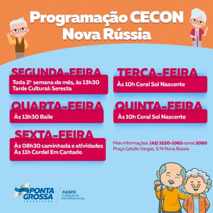 Eventos – Página 4 – Rede de Assistência Social de Ponta Grossa