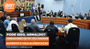 Vereadores vão ganhar aumento e vale alimentação, pode isso Arnaldo?