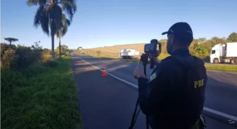 PRF registrou seis acidentes na região durante o feriado