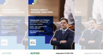 PG recebe palestra sobre reforma tributária com deputado e príncipe Luiz Philippe