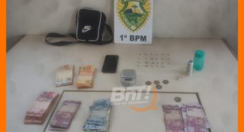 Polícia localiza drogas em casa do bairro Chapada