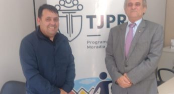 Vereador Careca faz reunião com desembargador do TJPR para acelerar regularizações fundiárias em PG